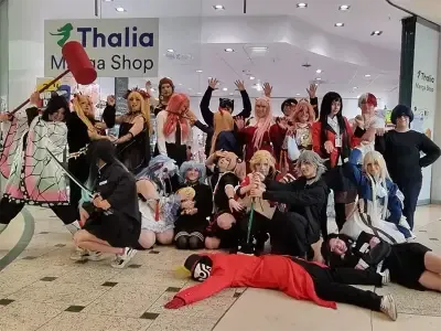 Cosplaygruppe Leipzig im Nova Shoppincenter